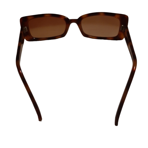 DIANE VON FURSTENBERG Rectangle Tortoiseshell Eyeglasses 140mm - Picture 4 of 7